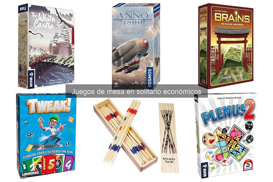 Mejores juegos de mesa en solitario económicos para disfrutar