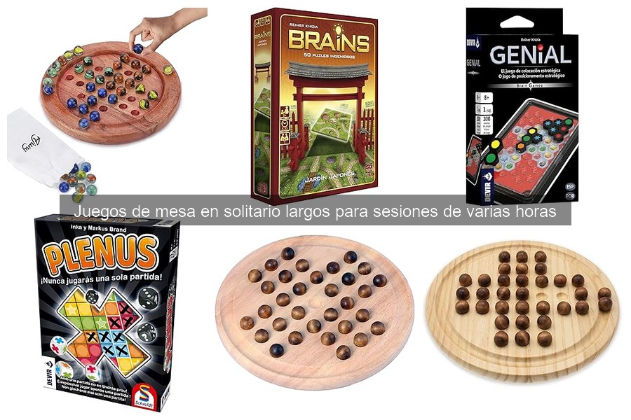 Mejores juegos de mesa en solitario largos para disfrutar