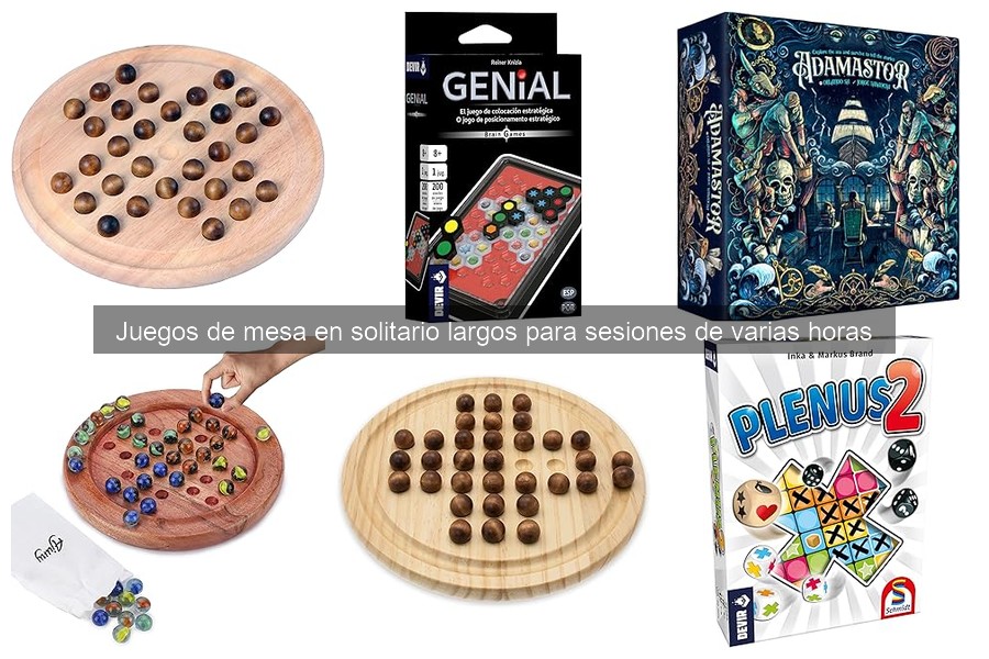 Mejores juegos de mesa en solitario largos para principiantes