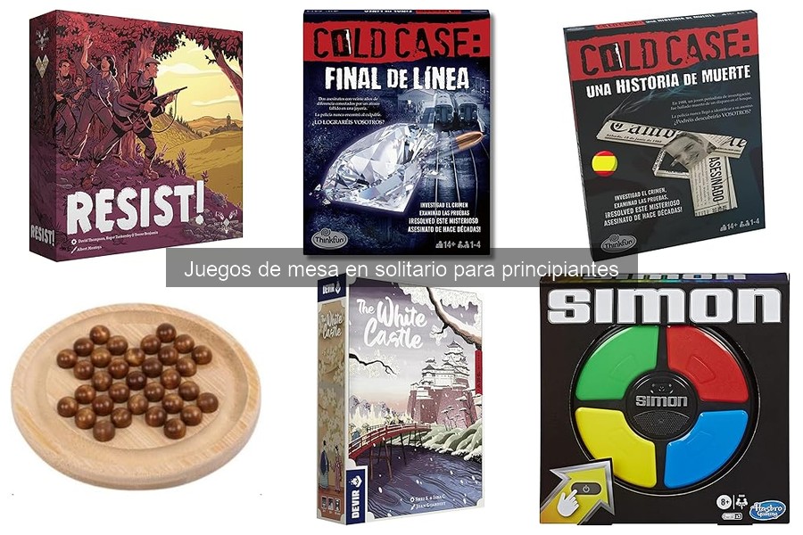 Mejores Juegos de Mesa en Solitario para Adultos