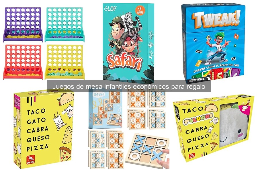 Mejores juegos de mesa infantiles para niños menores de 8 años