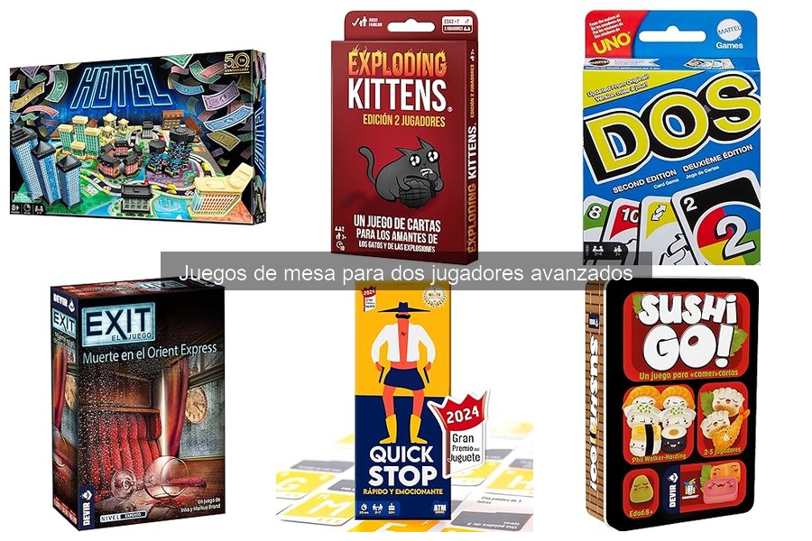 Mejores juegos de mesa para dos fácil de aprender
