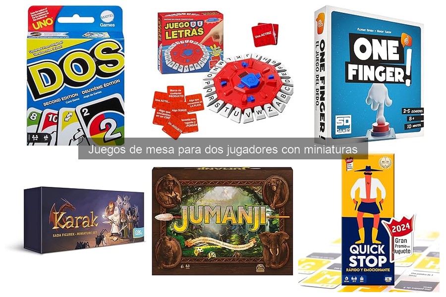 Mejores juegos de mesa para dos jugadores con miniaturas