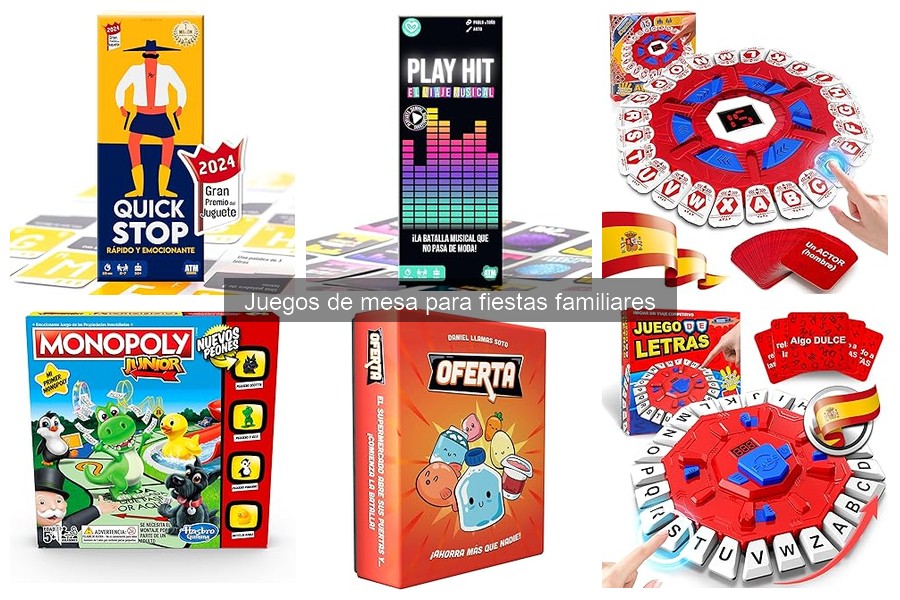 Mejores juegos de mesa para fiestas familiares en 2023