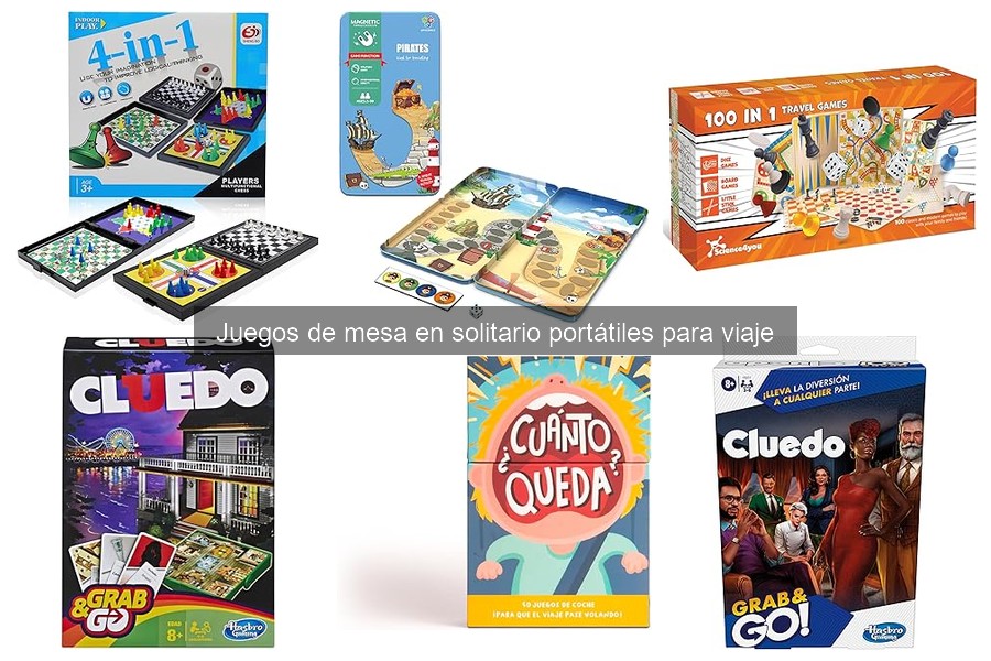 Mejores juegos de mesa portátiles para jugar en solitario