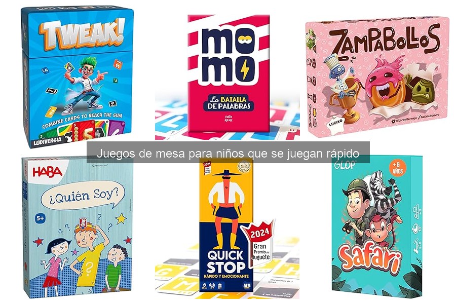 Mejores juegos de mesa rápidos para reuniones familiares