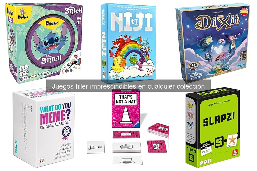 Mejores juegos filler de 2023: ¡diversión rápida garantizada!