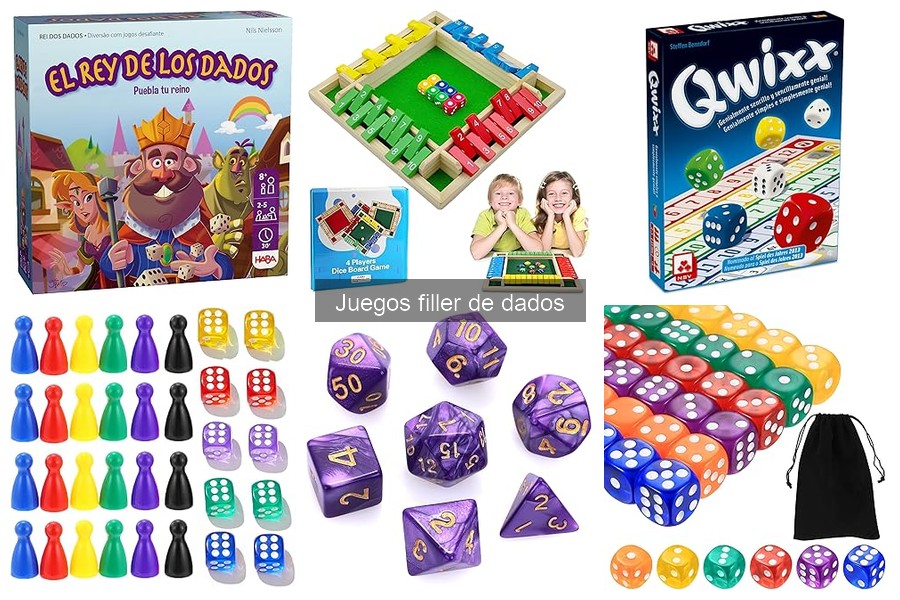 Mejores juegos filler de dados para principiantes