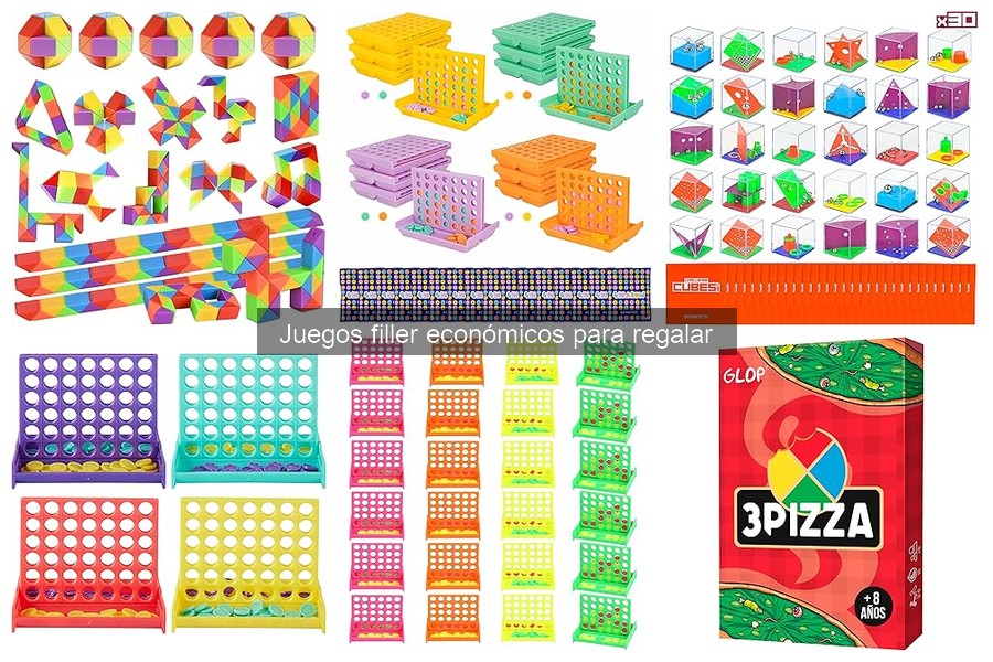 Mejores juegos filler económicos para regalar en eventos
