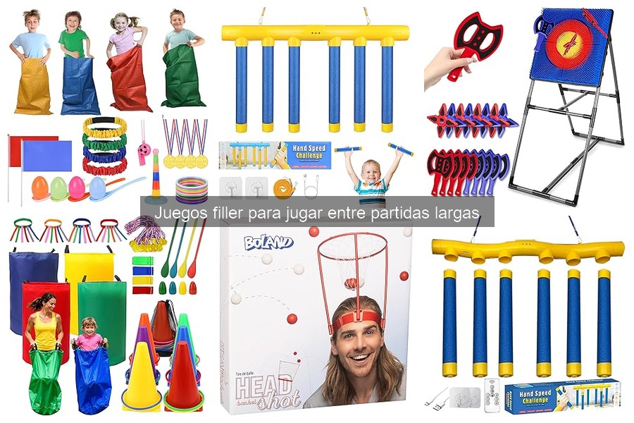 Mejores juegos filler para grupos grandes y divertidos