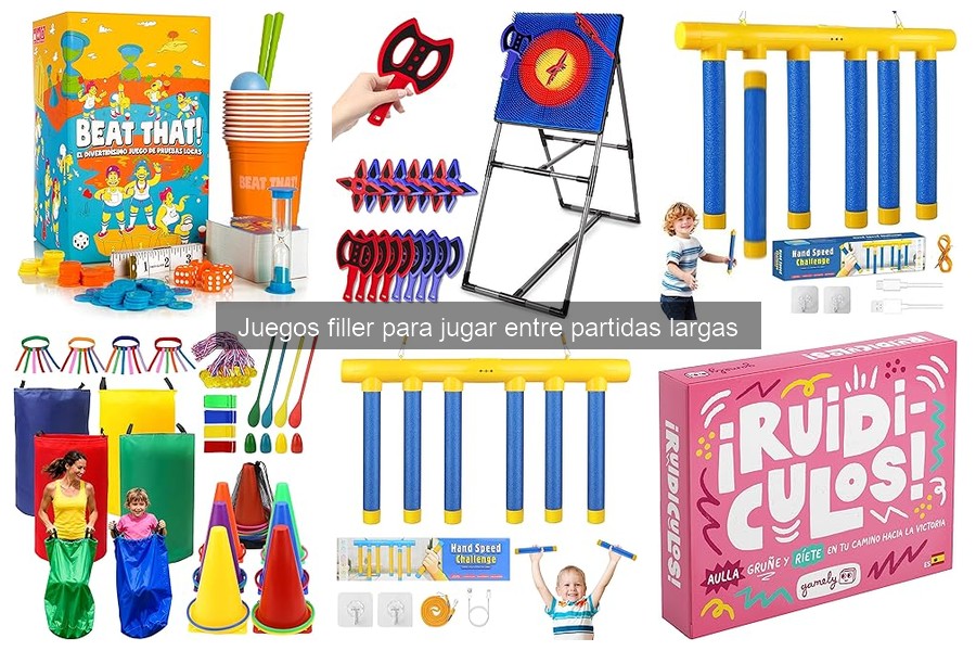 Mejores juegos filler para jugar con niños en familia