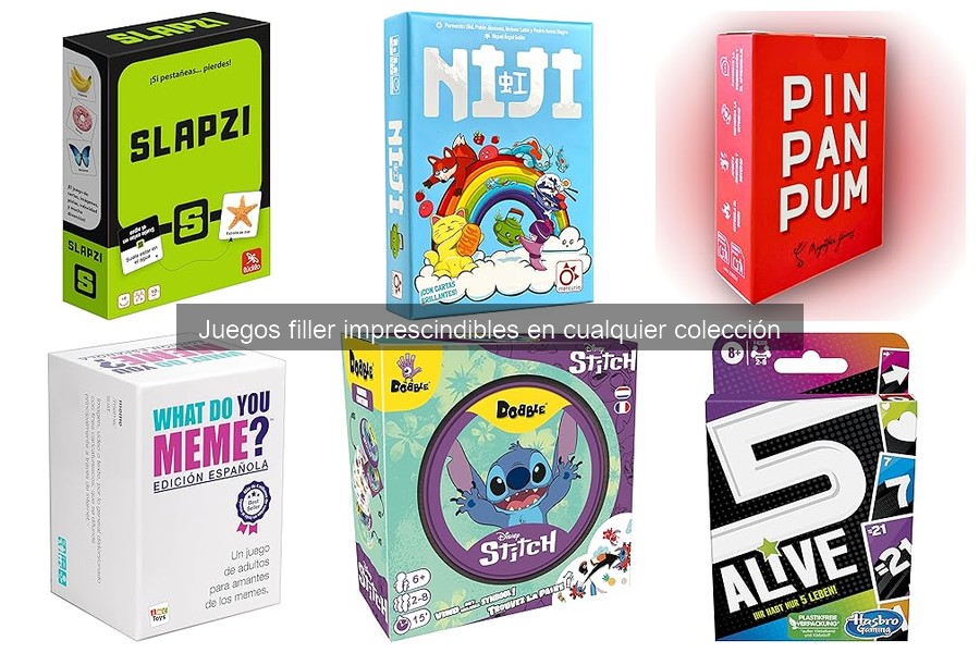 Mejores juegos filler que se juegan en menos de 30 minutos