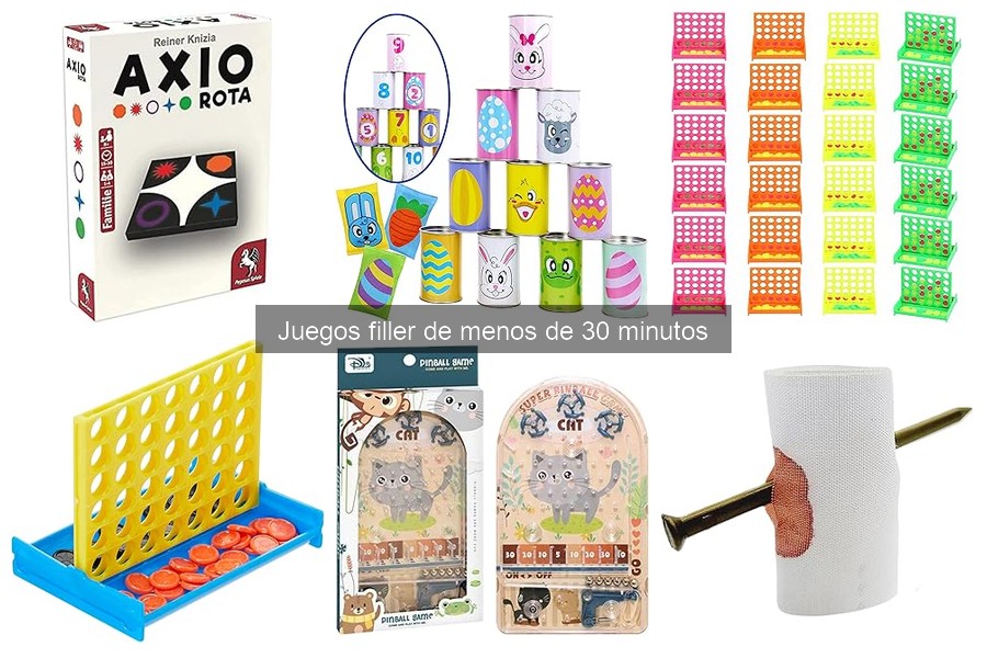 Mejores juegos filler recomendados para familias