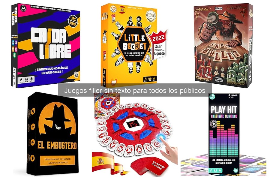 Mejores juegos filler sin texto para principiantes