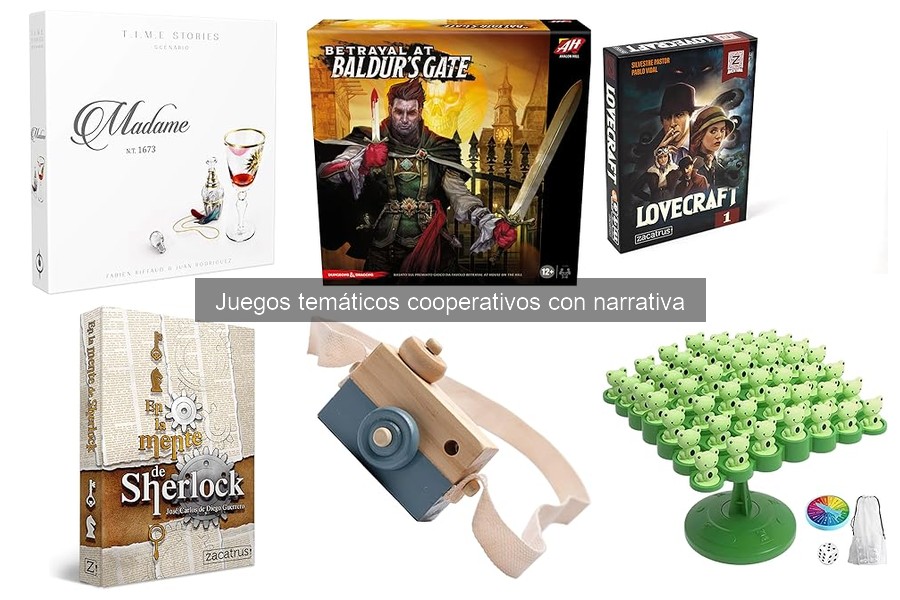 Mejores juegos temáticos cooperativos para jugar en familia