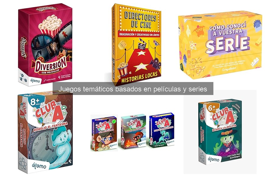 Mejores juegos temáticos de películas para jugar en familia