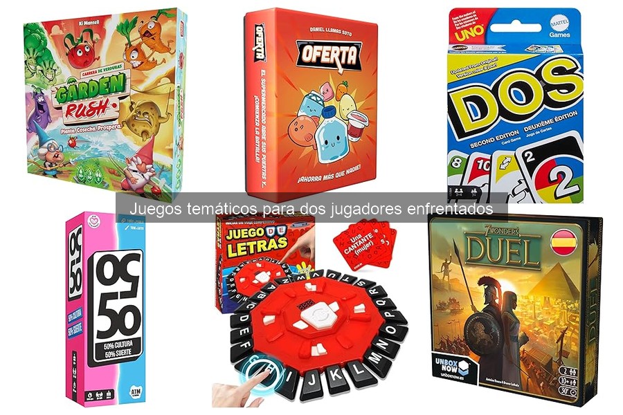 Mejores juegos temáticos para dos jugadores en 2023