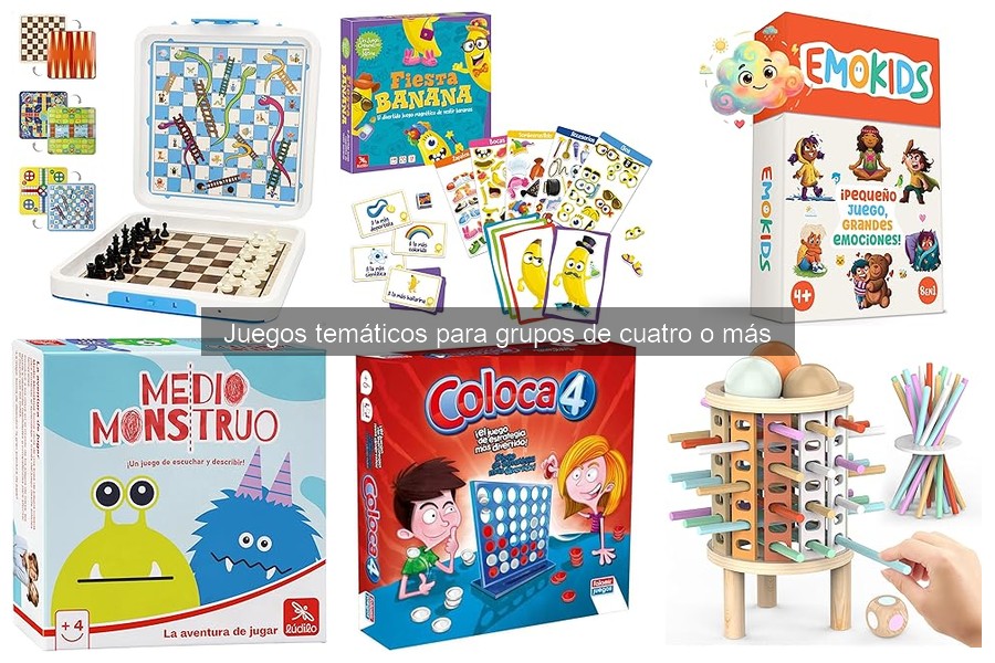 Mejores juegos temáticos para grupos grandes a buen precio