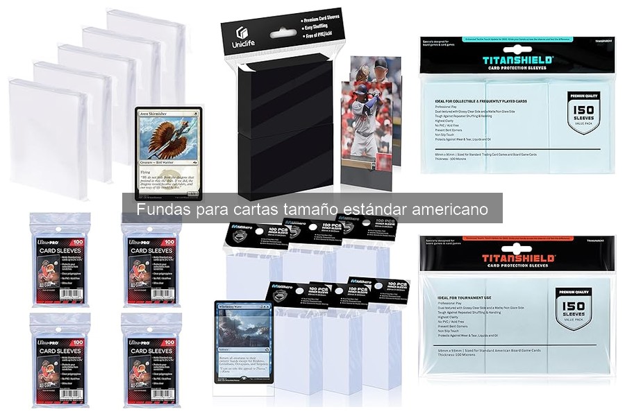 Mejores lugares para comprar fundas para cartas estándar