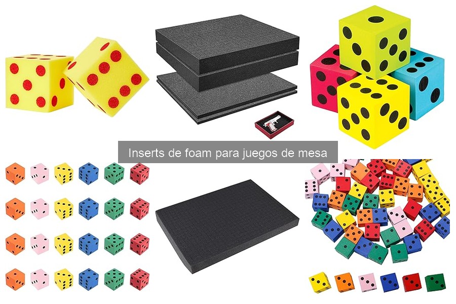Mejores lugares para comprar inserts de foam para juegos de mesa
