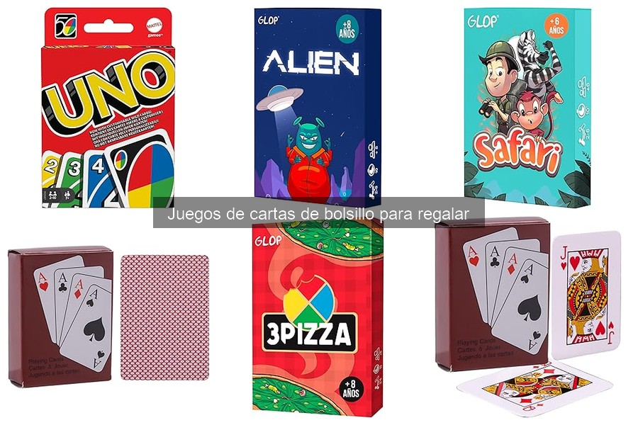 Mejores lugares para comprar juegos de cartas de bolsillo en oferta
