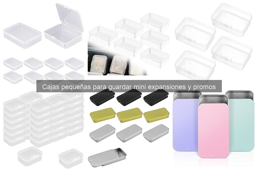 Mejores marcas de cajas para mini expansiones de juegos