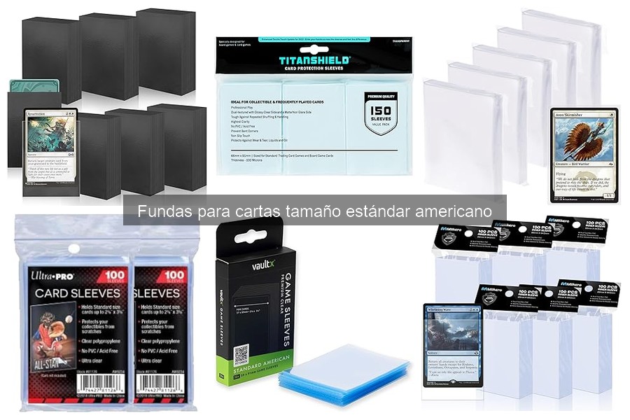 Mejores marcas de fundas para cartas tamaño estándar americano