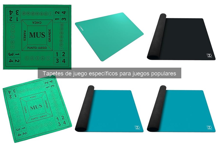 Mejores marcas de tapetes de juego para juegos de mesa