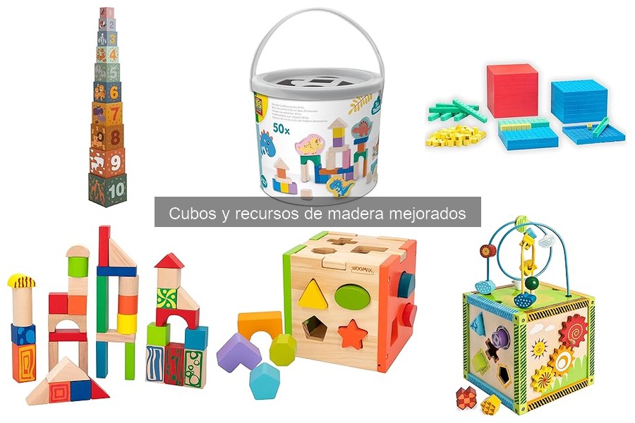Mejores ofertas de cubos de madera mejorados en Amazon