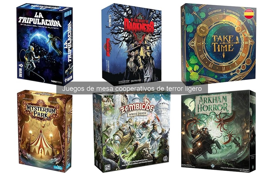 Mejores ofertas en juegos de mesa cooperativos de terror ligero