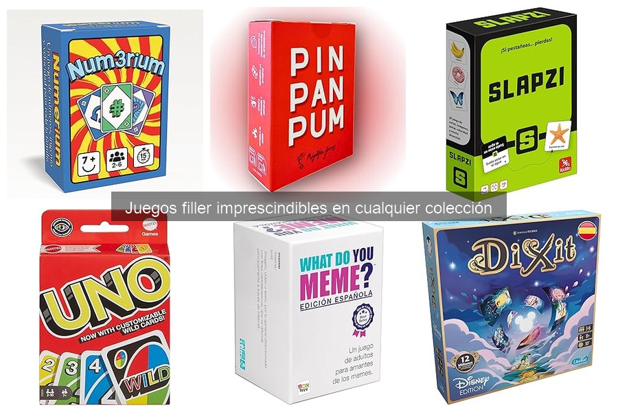 Mejores ofertas en juegos filler para tu colección