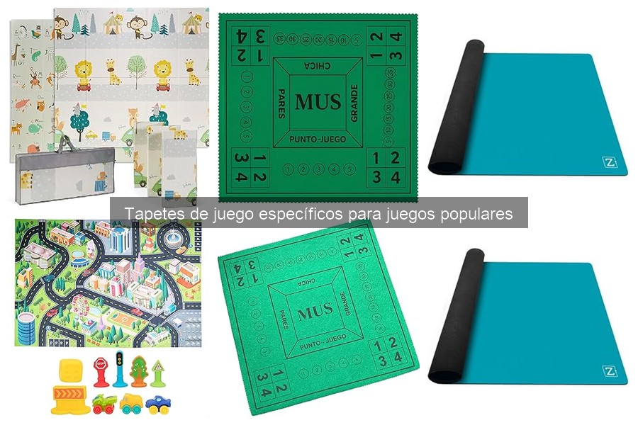 Mejores ofertas en tapetes de juego para tus juegos favoritos