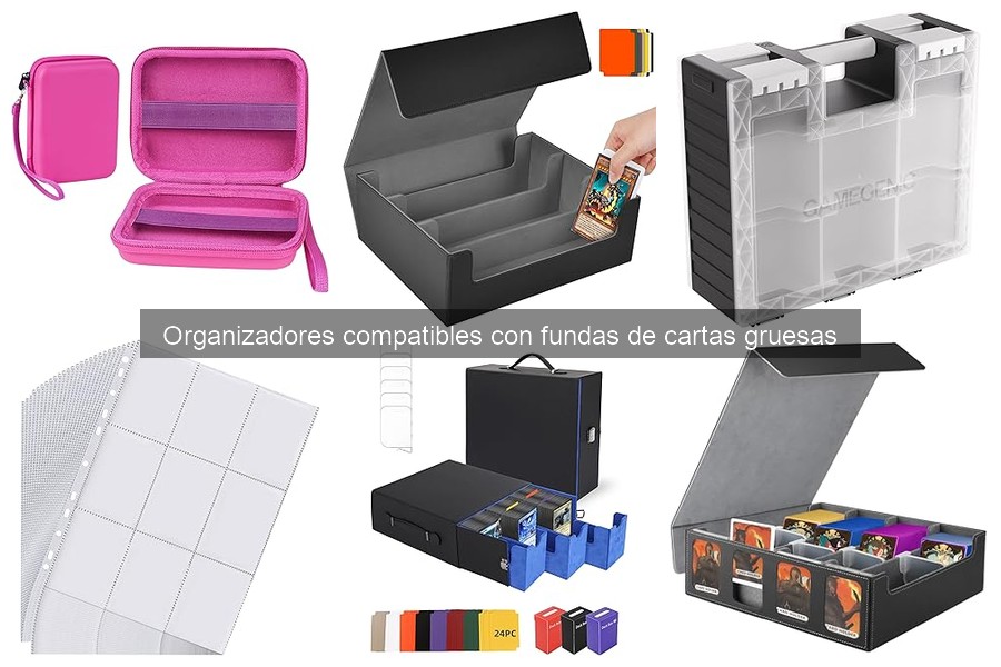 Mejores organizadores para cartas de juegos de mesa