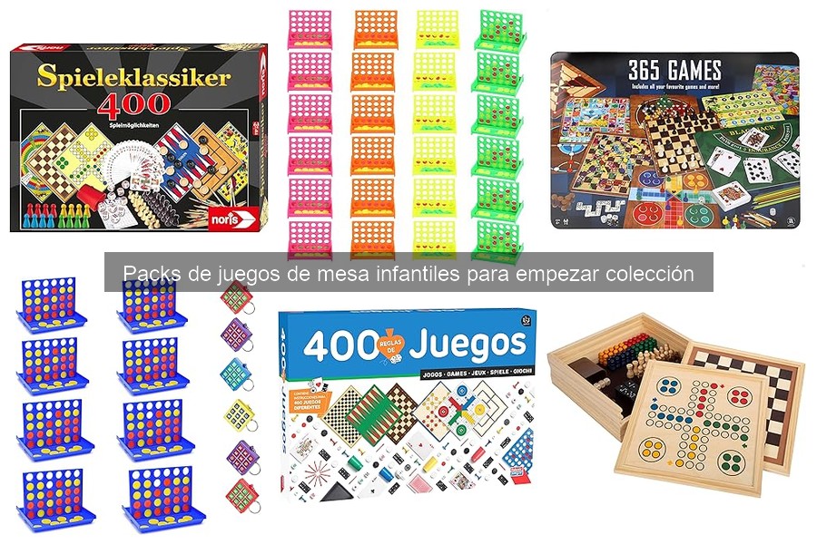 Mejores Packs de Juegos de Mesa Infantiles para Iniciar