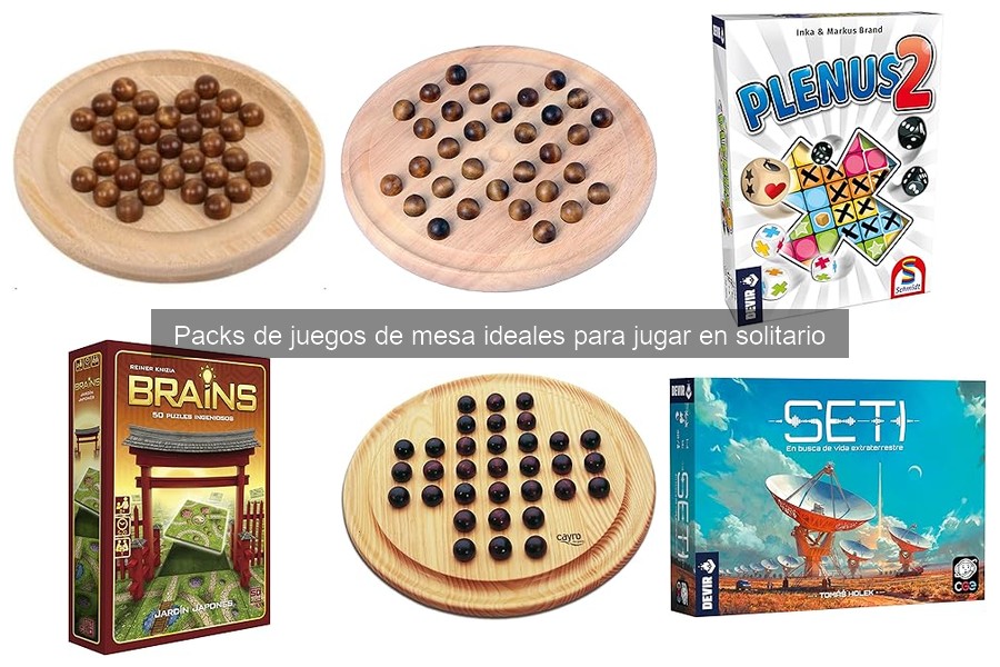 Mejores packs de juegos de mesa para jugar en solitario