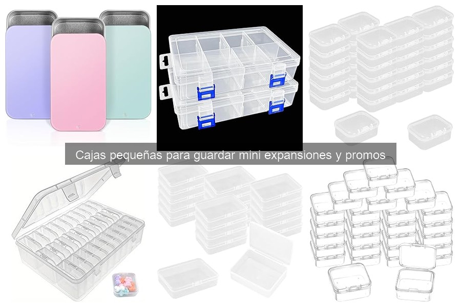 Mejores precios de cajas para mini expansiones y promos