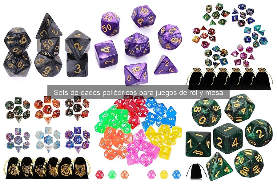Mejores sets de dados poliédricos para principiantes