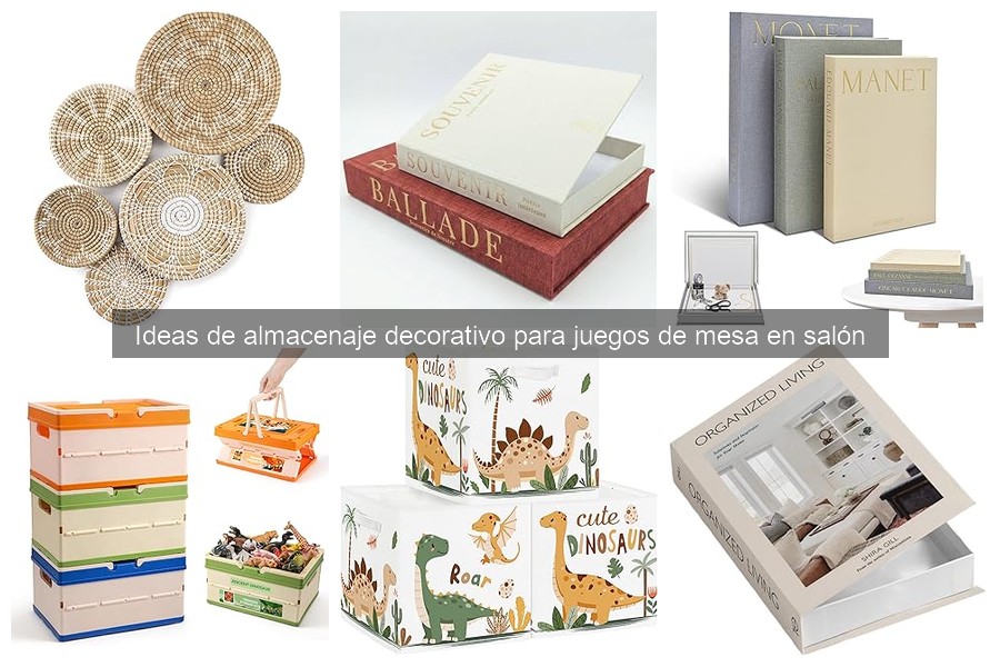 Mejores soluciones de almacenaje para juegos de mesa en espacios pequeños