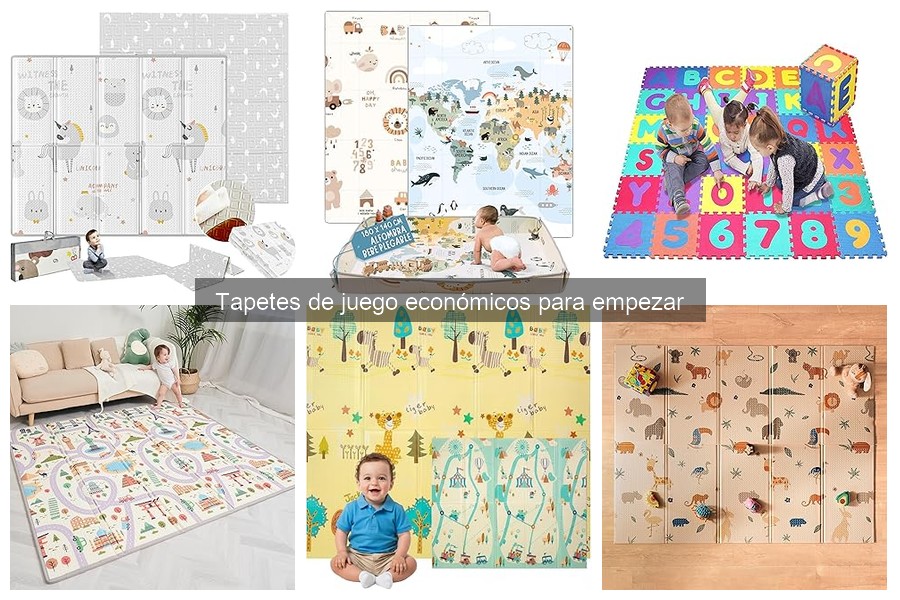 Mejores tapetes de juego económicos para principiantes