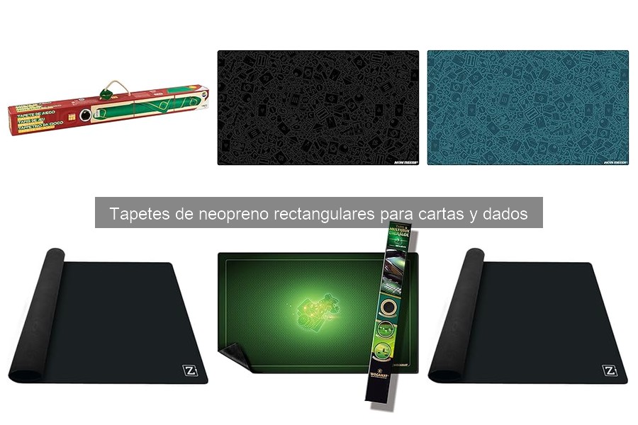 Mejores tapetes de neopreno para jugadores de cartas