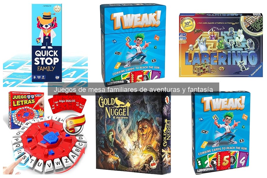 Mejores tiendas para comprar juegos de mesa familiares de aventuras