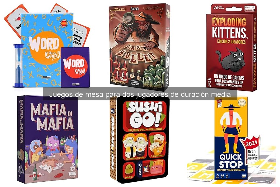 Mejores tiendas para comprar juegos de mesa para dos jugadores