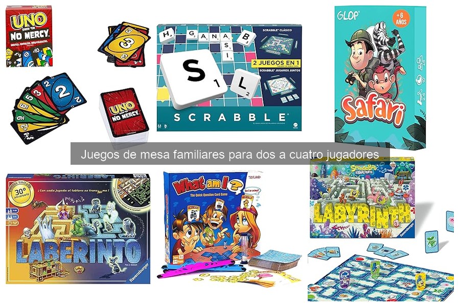 Nuevos juegos de mesa familiares lanzados en el último año