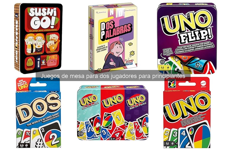 Ofertas en juegos de mesa para dos jugadores para principiantes