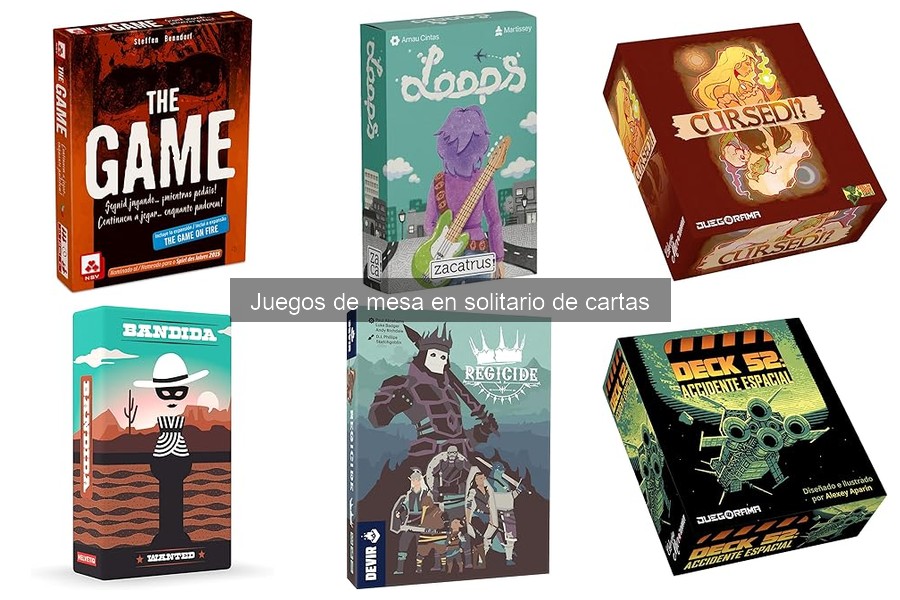 Ofertas y Promociones en Juegos de Mesa en Solitario