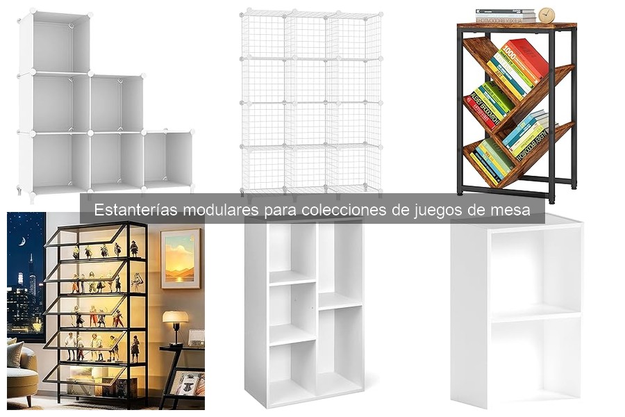 Opciones de Personalización para Estanterías Modulares