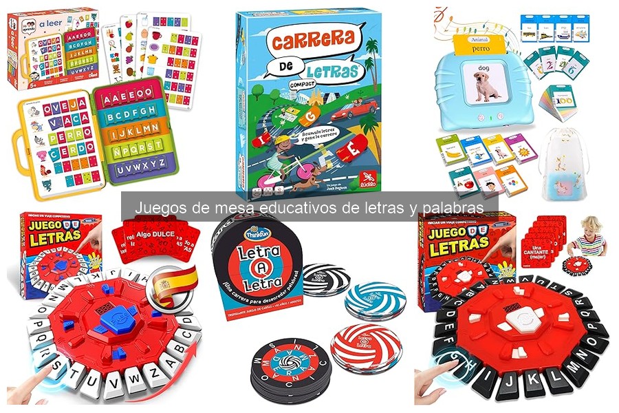 Opiniones de Juegos de Mesa Educativos de Letras y Palabras