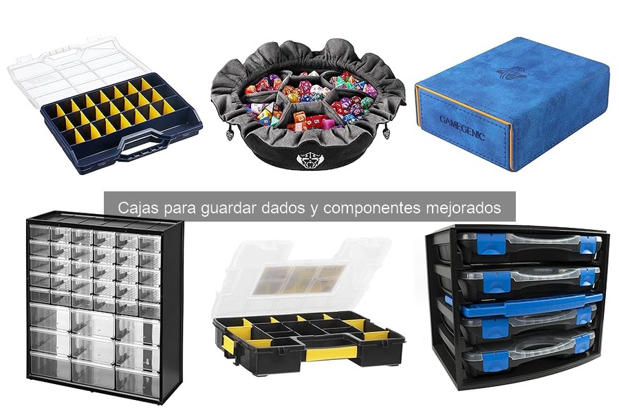 Opiniones sobre Cajas para Guardar Dados y Componentes