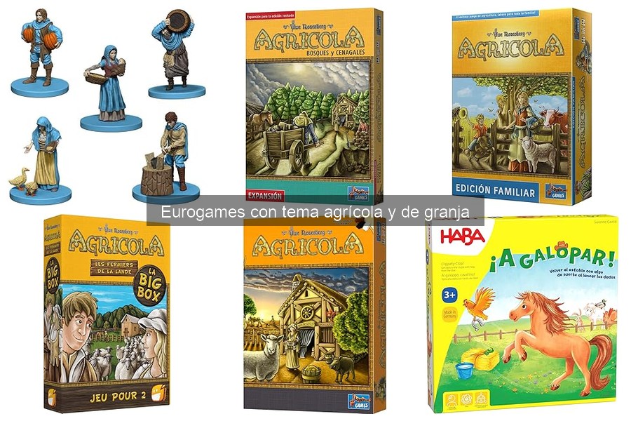 Opiniones sobre Eurogames agrícolas populares y reconocidos