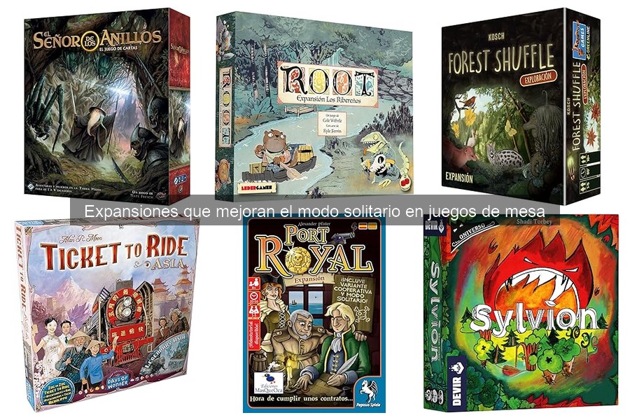 Opiniones sobre expansiones para el modo solitario en juegos de mesa